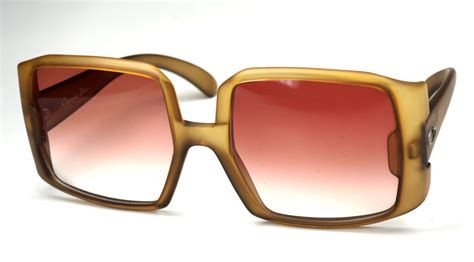 dior sonnenbrille 90 er jahre im goldetui|Vintage.